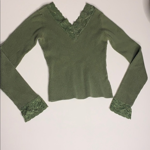 August Silk Small long sleeve 3 Top Bundle petite women’s stretch rib knit - Picture 8 of 8